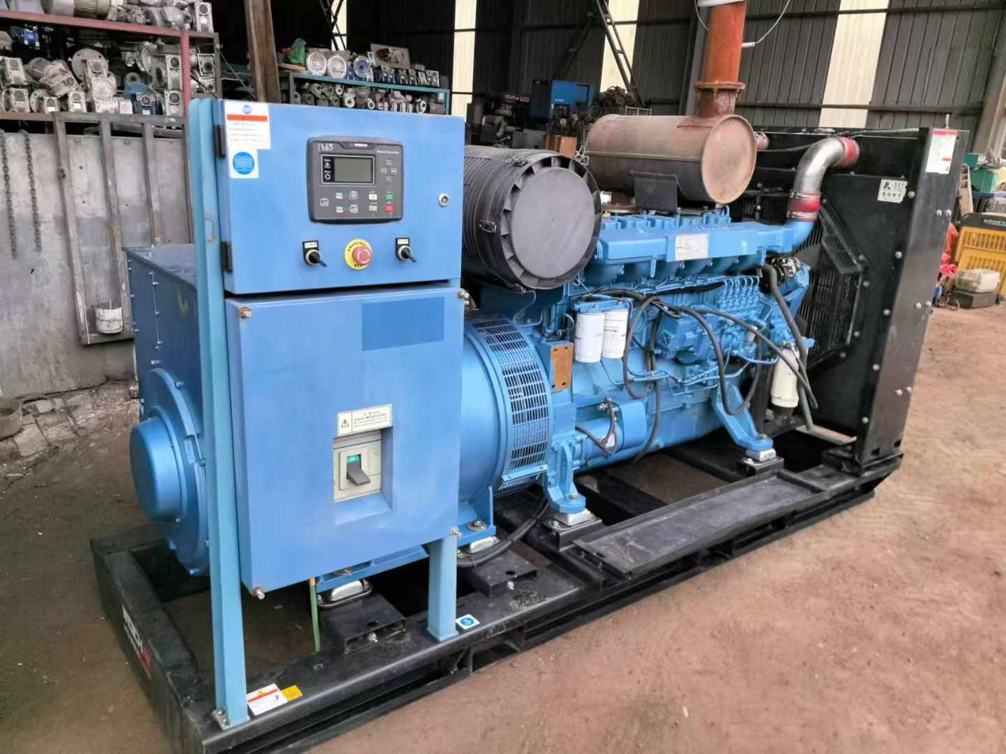 淅川500kW 柴油发电机组可带动设备功率的计算公式是什么？